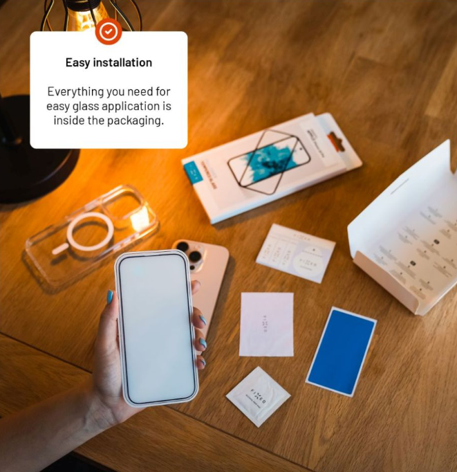 Perfektní ochranné sklo FIXED Full-Cover – 