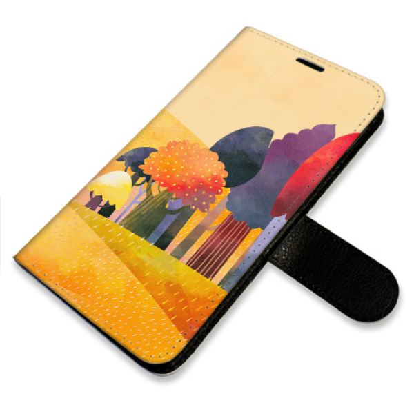 Flip pouzdro iSaprio - Samsung Galaxy A52 5G / A52s 5G - Autumn Forest - kapsičky na karty