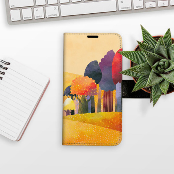 Flip pouzdro iSaprio - Samsung Galaxy A52 5G / A52s 5G - Autumn Forest - kapsičky na karty