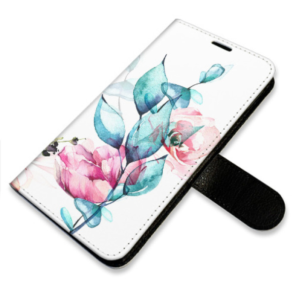 Flip pouzdro iSaprio - Apple iPhone 14 - Beautiful Flower - kapsičky na karty