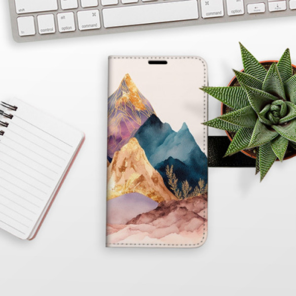 Flip pouzdro iSaprio - Samsung Galaxy A52 5G / A52s 5G - Beautiful Mountains - kapsičky na karty