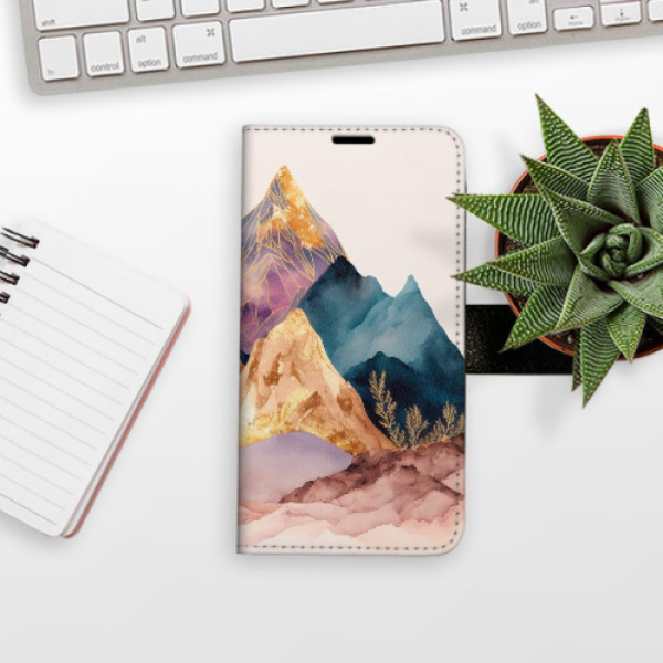 Flip pouzdro iSaprio - Xiaomi Redmi Note 8 Pro - Beautiful Mountains - kapsičky na karty