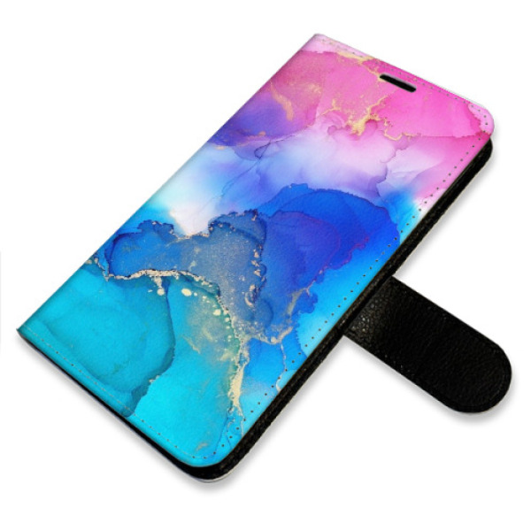 Flip pouzdro iSaprio - Xiaomi 11T / 11T Pro - BluePink Paint - kapsičky na karty