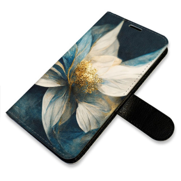 Flip pouzdro iSaprio - Xiaomi 12 / 12X - Gold Flowers - kapsičky na karty