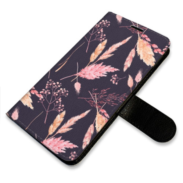 Flip pouzdro iSaprio - Apple iPhone 11 Pro - Ornamental Flowers 02 - kapsičky na karty