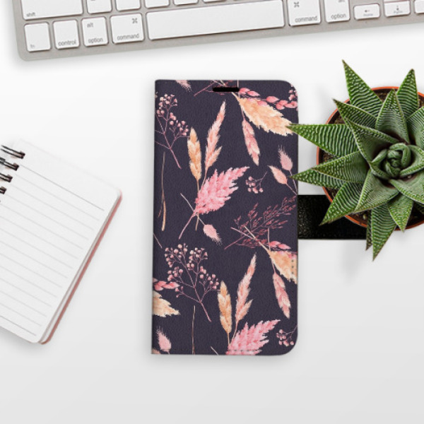 Flip pouzdro iSaprio - Apple iPhone 11 Pro - Ornamental Flowers 02 - kapsičky na karty