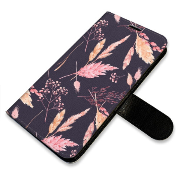 Flip pouzdro iSaprio - Apple iPhone 14 - Ornamental Flowers 02 - kapsičky na karty