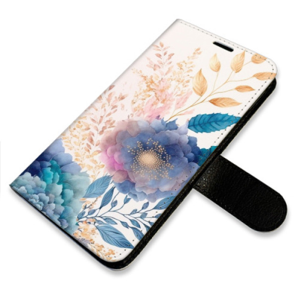 Flip pouzdro iSaprio - Huawei P40 Lite - Ornamental Flowers 03 - kapsičky na karty