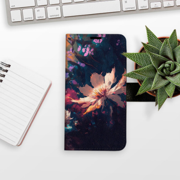 Flip pouzdro iSaprio - Apple iPhone X / XS - Spring Flowers - kapsičky na karty