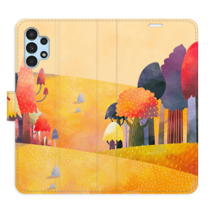 Flip pouzdro iSaprio - Samsung Galaxy A13 / A13 5G - Autumn Forest - kapsičky na karty
