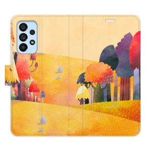 Flip pouzdro iSaprio - Samsung Galaxy A53 5G - Autumn Forest - kapsičky na karty