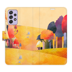 Flip pouzdro iSaprio - Samsung Galaxy A52 5G / A52s 5G - Autumn Forest - kapsičky na karty