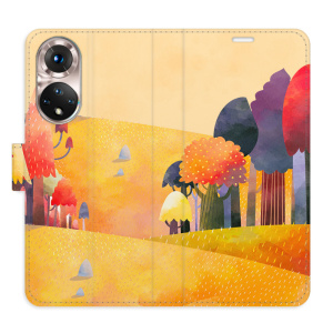Flip pouzdro iSaprio - Honor 50 / Huawei Nova 9 - Autumn Forest - kapsičky na karty