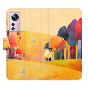 Flip pouzdro iSaprio - Xiaomi 12 / 12X - Autumn Forest - kapsičky na karty