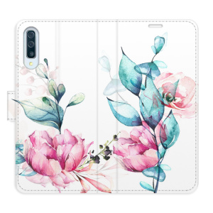 Flip pouzdro iSaprio - Samsung Galaxy A50 - Beautiful Flower - kapsičky na karty