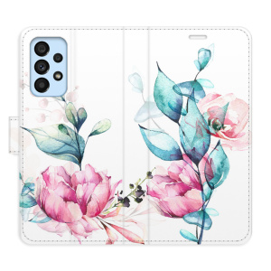 Flip pouzdro iSaprio - Samsung Galaxy A53 5G - Beautiful Flower - kapsičky na karty