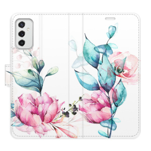 Flip pouzdro iSaprio - Samsung Galaxy M52 5G - Beautiful Flower - kapsičky na karty