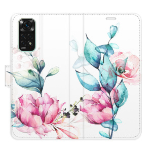 Flip pouzdro iSaprio - Xiaomi Redmi Note 11 / Note 11S - Beautiful Flower - kapsičky na karty