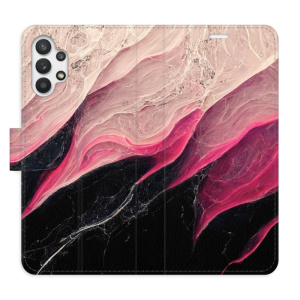 Flip pouzdro iSaprio - Samsung Galaxy A32 5G - BlackPink Marble - kapsičky na karty