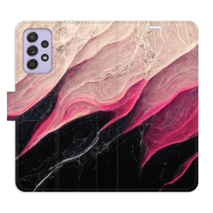 Flip pouzdro iSaprio - Samsung Galaxy A52 5G / A52s 5G - BlackPink Marble - kapsičky na karty
