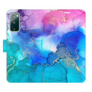 Flip pouzdro iSaprio - Samsung Galaxy S20 FE - BluePink Paint - kapsičky na karty