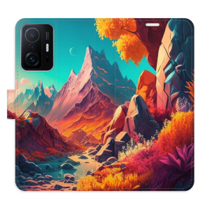 Flip pouzdro iSaprio - Xiaomi 11T / 11T Pro - Colorful Mountains - kapsičky na karty