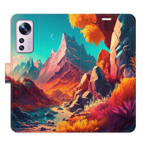 Flip pouzdro iSaprio - Xiaomi 12 / 12X - Colorful Mountains - kapsičky na karty