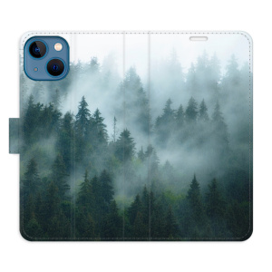 Flip pouzdro iSaprio - Apple iPhone 13 - Dark Forest - kapsičky na karty