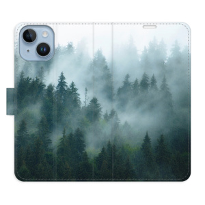 Flip pouzdro iSaprio - Apple iPhone 14 - Dark Forest - kapsičky na karty