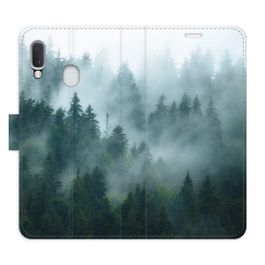 Flip pouzdro iSaprio - Samsung Galaxy A20e - Dark Forest - kapsičky na karty