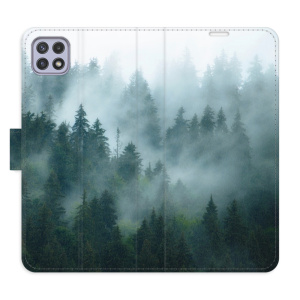 Flip pouzdro iSaprio - Samsung Galaxy A22 5G - Dark Forest - kapsičky na karty