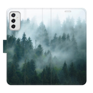 Flip pouzdro iSaprio - Samsung Galaxy M52 5G - Dark Forest - kapsičky na karty
