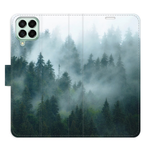 Flip pouzdro iSaprio - Samsung Galaxy M53 5G - Dark Forest - kapsičky na karty