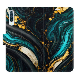 Flip pouzdro iSaprio - Samsung Galaxy A50 - Dark Paint - kapsičky na karty