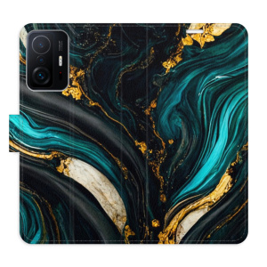 Flip pouzdro iSaprio - Xiaomi 11T / 11T Pro - Dark Paint - kapsičky na karty