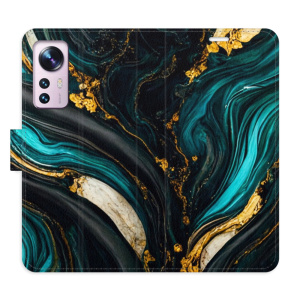 Flip pouzdro iSaprio - Xiaomi 12 / 12X - Dark Paint - kapsičky na karty
