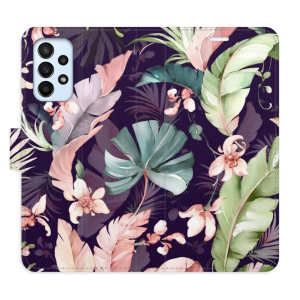 Flip pouzdro iSaprio - Samsung Galaxy A23 / A23 5G - Flower Pattern 08 - kapsičky na karty