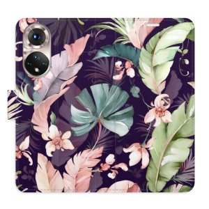 Flip pouzdro iSaprio - Honor 50 / Huawei Nova 9 - Flower Pattern 08 - kapsičky na karty