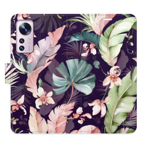Flip pouzdro iSaprio - Xiaomi 12 / 12X - Flower Pattern 08 - kapsičky na karty