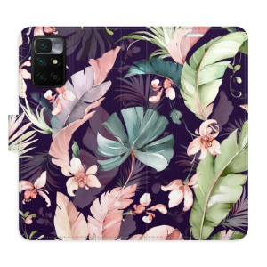 Flip pouzdro iSaprio - Xiaomi Redmi 10 / Redmi 10 2022 - Flower Pattern 08 - kapsičky na karty