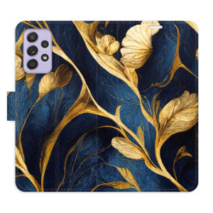 Flip pouzdro iSaprio - Samsung Galaxy A52 5G / A52s 5G - GoldBlue - kapsičky na karty