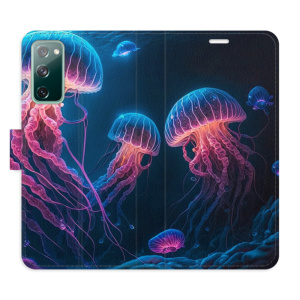 Flip pouzdro iSaprio - Samsung Galaxy S20 FE - Jellyfish - kapsičky na karty