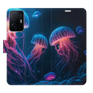 Flip pouzdro iSaprio - Xiaomi 11T / 11T Pro - Jellyfish - kapsičky na karty