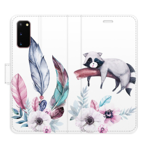 Flip pouzdro iSaprio - Samsung Galaxy S20 - Lazy day 02 - kapsičky na karty