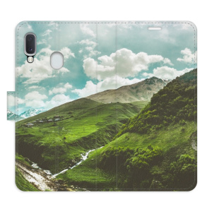 Flip pouzdro iSaprio - Samsung Galaxy A20e - Mountain Valley - kapsičky na karty