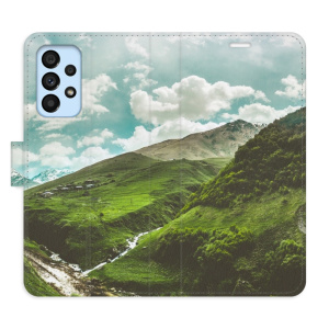Flip pouzdro iSaprio - Samsung Galaxy A53 5G - Mountain Valley - kapsičky na karty