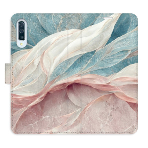 Flip pouzdro iSaprio - Samsung Galaxy A50 - Old Leaves 03 - kapsičky na karty