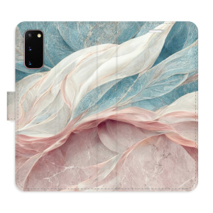 Flip pouzdro iSaprio - Samsung Galaxy S20 - Old Leaves 03 - kapsičky na karty