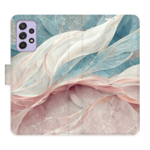 Flip pouzdro iSaprio - Samsung Galaxy A52 5G / A52s 5G - Old Leaves 03 - kapsičky na karty