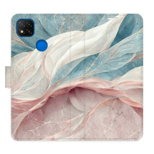 Flip pouzdro iSaprio - Xiaomi Redmi 9C - Old Leaves 03 - kapsičky na karty